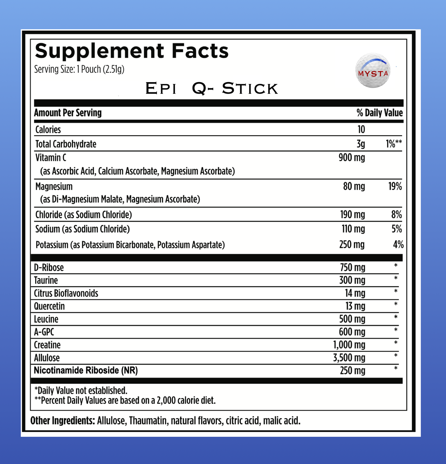 Epi - Q Stick - COMING!