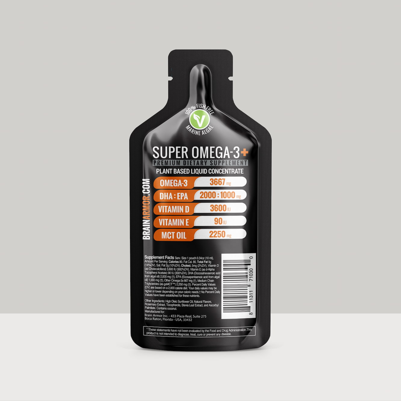 Brain Armor – Professional Strength & Softgels 60 /  120 ct