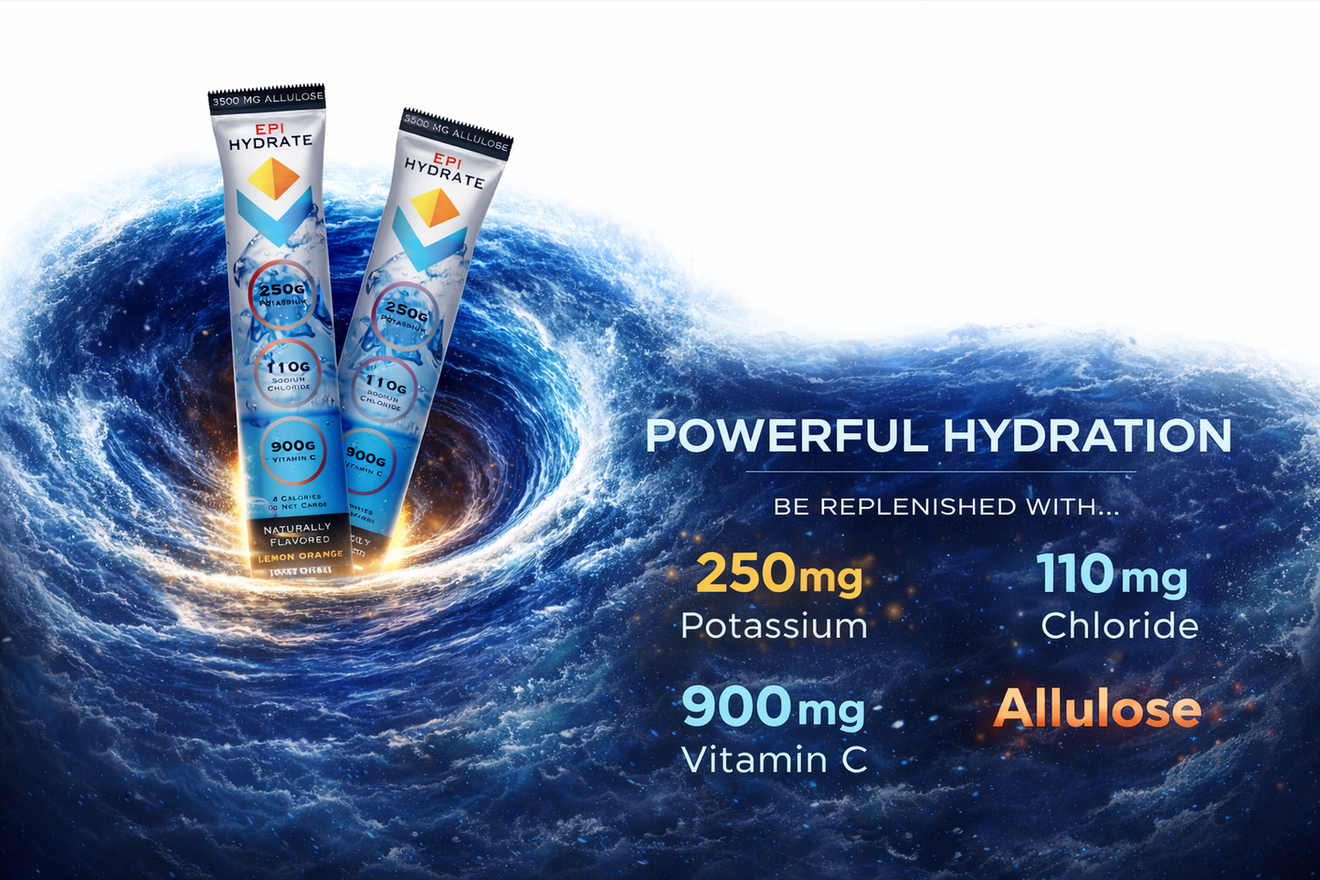 EPI  Hydrate - Electrolyte Powder